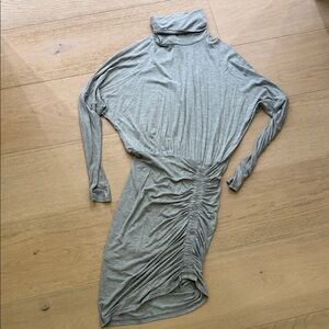 Veronica Beard Gray Long Sleeve Dress